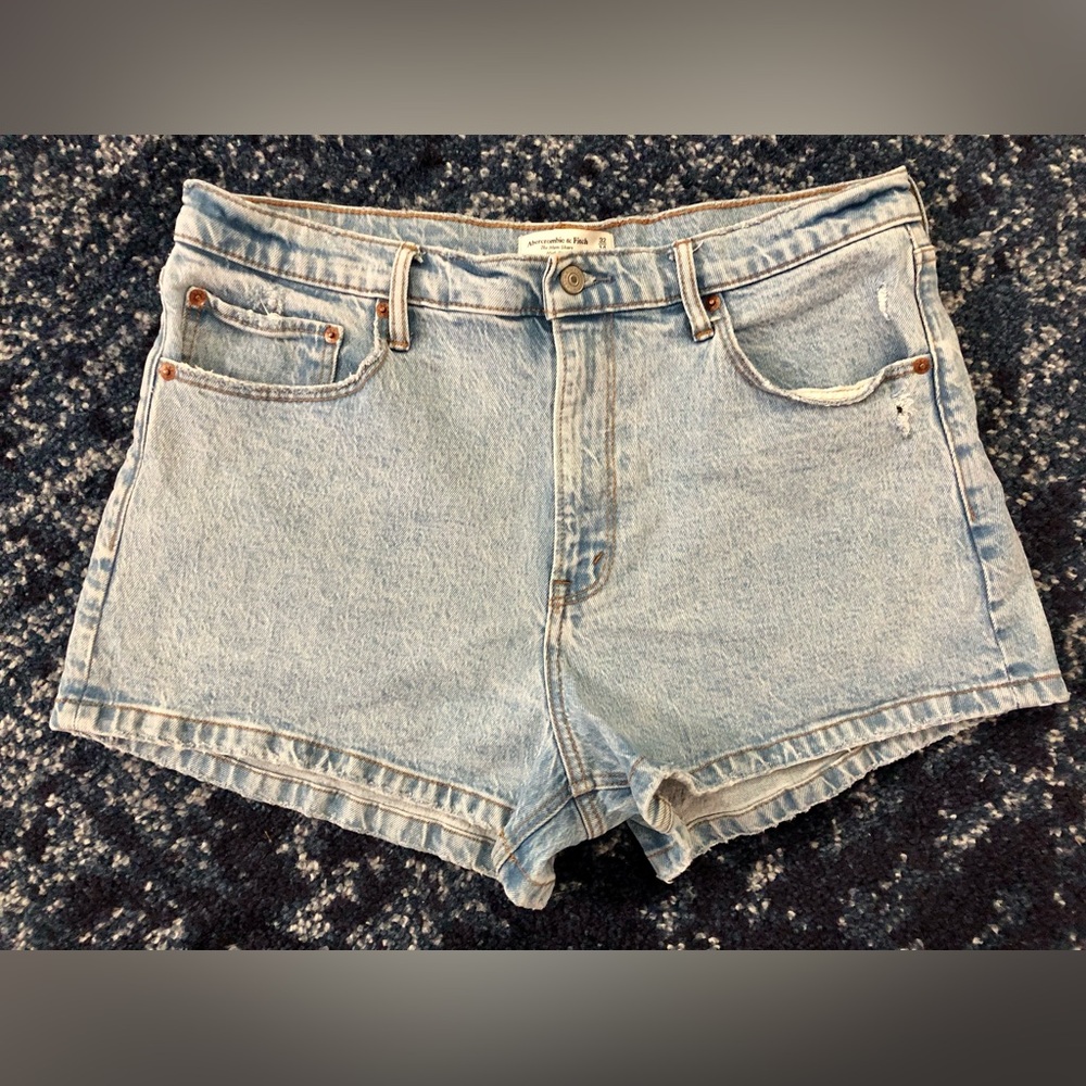Abercrombie Denim Mom Shorts